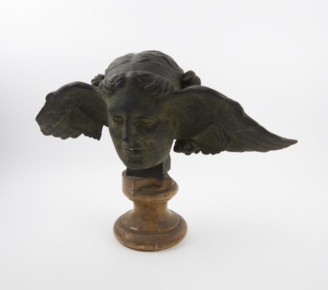 Renaissance bronze head of Hypnos