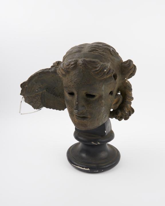 Plaster copy of bronze head of Hypnos, original by Praxitetes