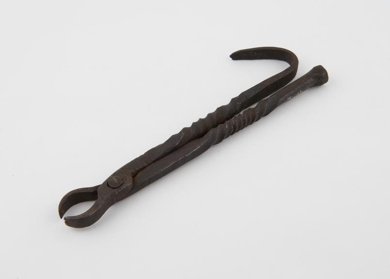 Dental forceps, steel, probably Algerian, 1801-1930