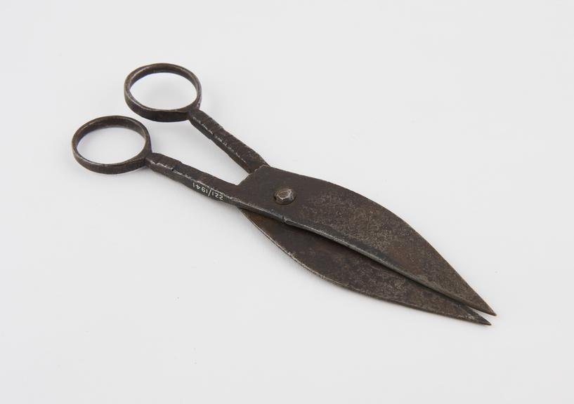 Scissors, steel, Algerian, 1800-1930