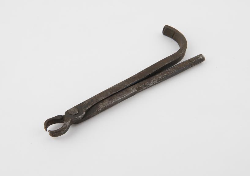 Dental forceps, steel, probably Algerian, 1801-1930