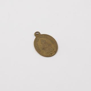Brass pendant amulet