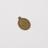 Brass pendant amulet