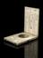 Tablet Sundial, ivory, 6 1/2"x4 1/2", Paul Reinman, 1608