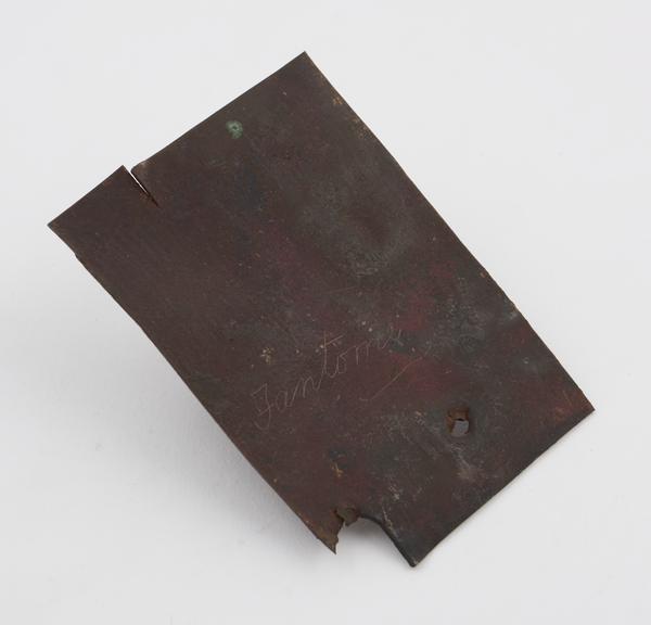 Copper sheathing from H.M.S