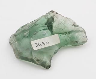 Specimen of devitrification of glass, illustrating the formation and colouration of slags