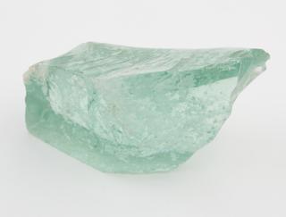 Specimen of devitrification of glass, illustrating the formation and colouration of slags