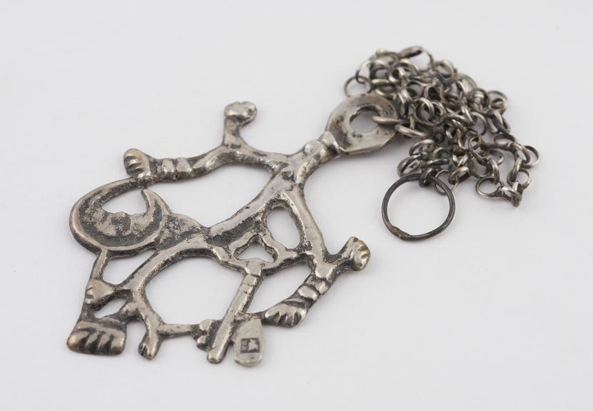 Silver amulet or cimaruta