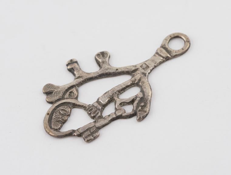 Silver amulet or cimaruta