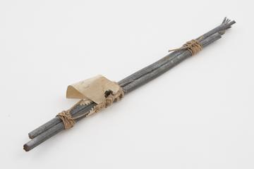 Iron and steel wire samples tested for tenacity