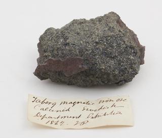 Iron ore from Taberg Smaland, Sweden, after calcination