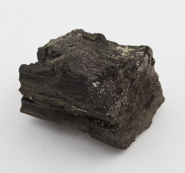 Dark, brown, woody lignite from Hessen Cassel, analysed by C