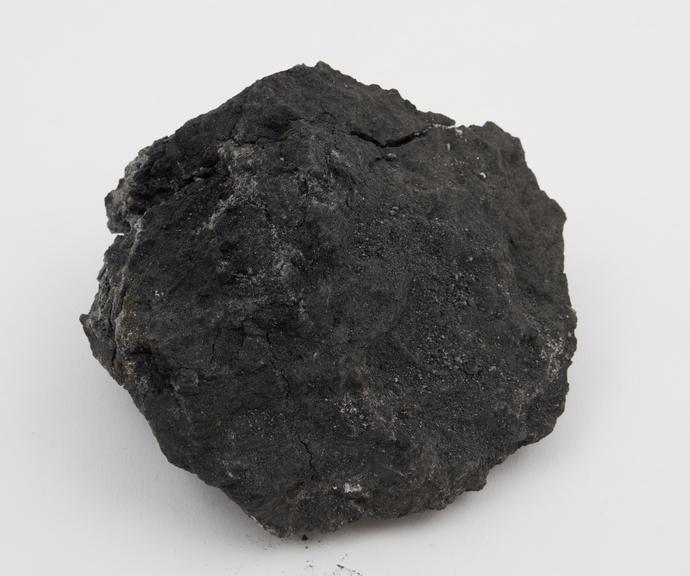 Sample from a mass of coal which ignited spontaneously in the