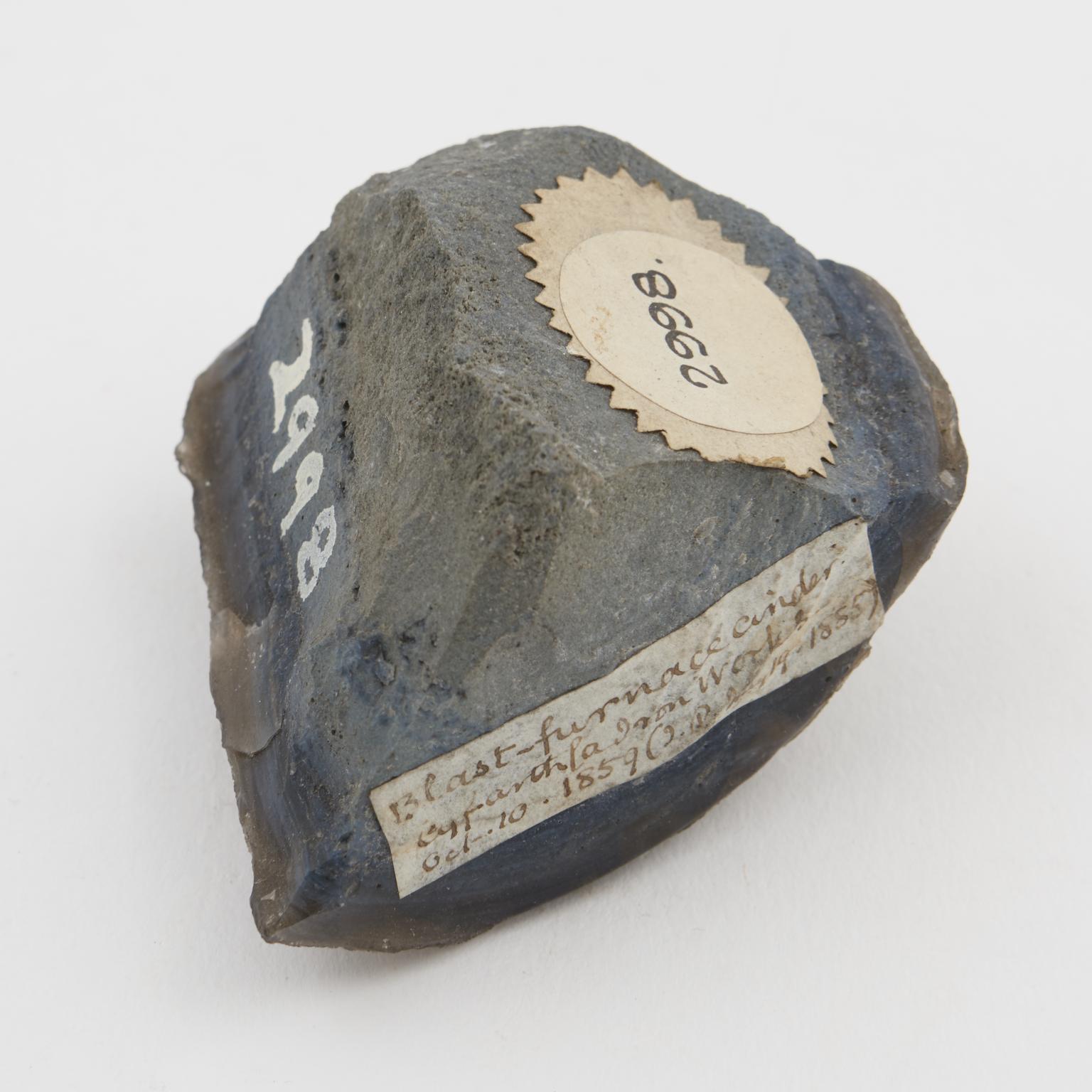 Slag Collection Blast-furnace slag from the Cyfartha Iron Works | Science Museum Group ...