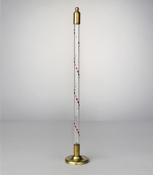 Luminous electrical spiral, 1855-1865
