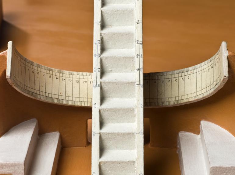 1:24 Scale Model of the Zodiacal Dials (Rashivalaya Yantra) at the Jaipur Observatory, India