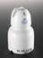 Four white porcelain insulators for aerial lines