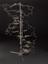 Reconstruction of the double helix model of DNA built by