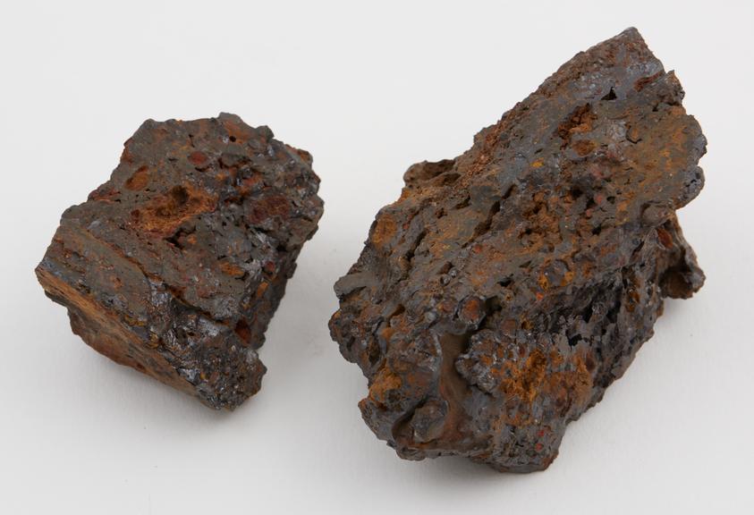 Brown iron ore from Spain, communicated by J. Joule, 1873