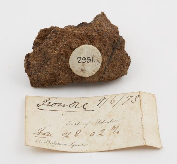 Oolitic iron ore, communicated by the Earl of Ilchester | Science ...