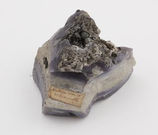 Banded slag from the blast furnaces of the Northern Iron Company ...