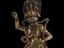 Fine gilt bronze buddhist statue of Dakini, Tibetan