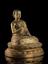 18th or 19th century Tibetan gilt copper figure of a Lama