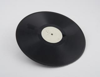 Record marked letter I on one side