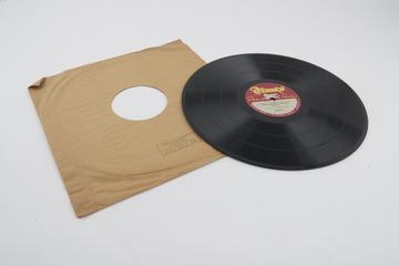Record marked 'To Accompany Film Strip Judgements of Speech' in brown sleeve