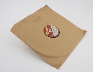 Record marked 'To Accompany Film Strip Judgements of Speech' in brown sleeve