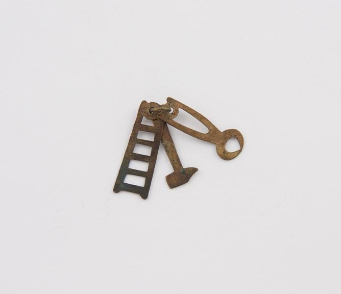 Pendant-amulet in form of metal Instruments of the Passion'