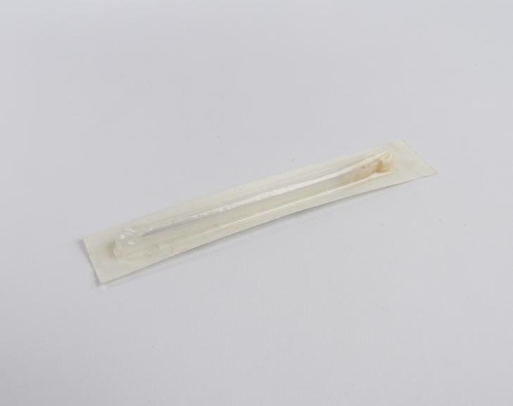 Yale spinal needle, sealed in packaging,.