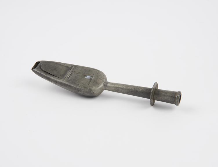 Pewter medicine spoon, invented by C