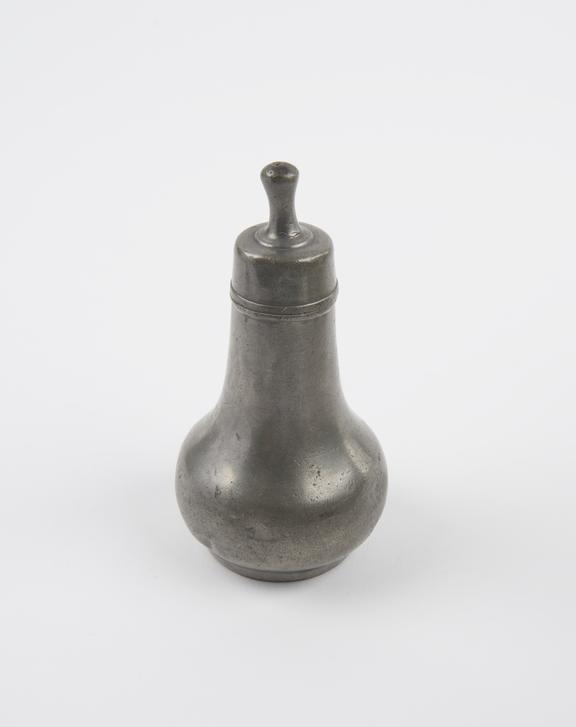 Pewter infant's feeding bottle, Europe, 1601-1900