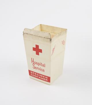 Hospital Service specimen container