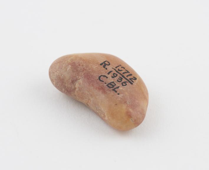 Red stone amulet to cure illness and loss of blood