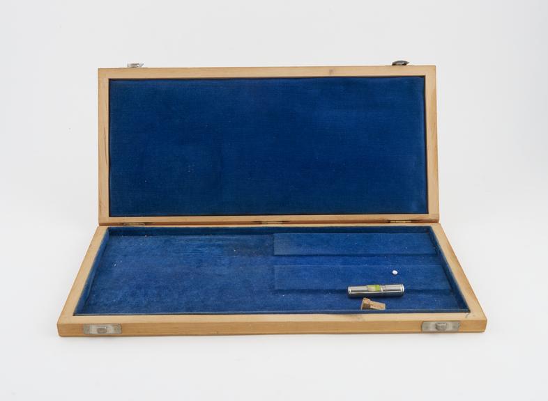 Case for calliper by Helios, used for measuring radiographs