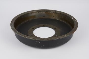 Specimen of 14-inch brake drum fitted with Laystall hardened steel liner