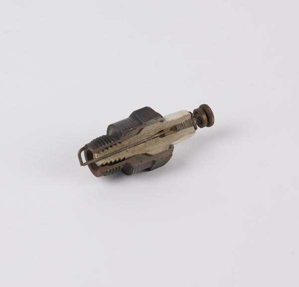 A.C. Titan sparking plug, c. 1920, sectioned