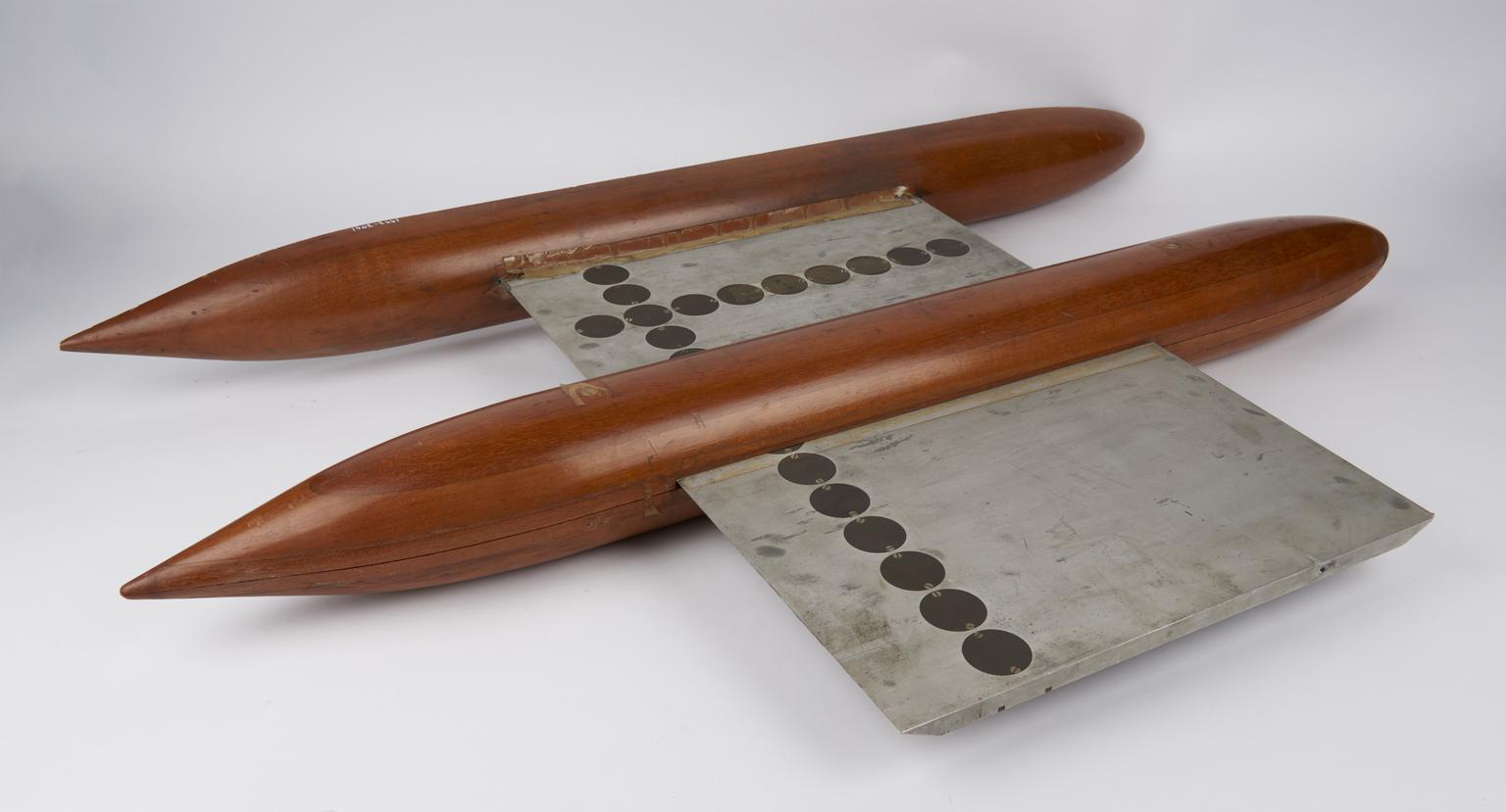 Half scale model of a tandem fuselage proposal | Science Museum Group ...