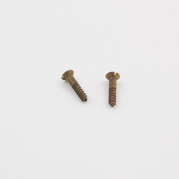 Two screws, 15mm long