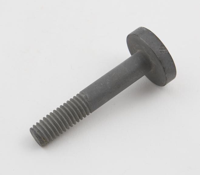 Bolt, 60mm long, top diameter 25mm, shaft diameter 10mm