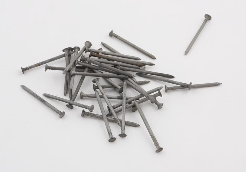 Thirty seven nails,  50mm long