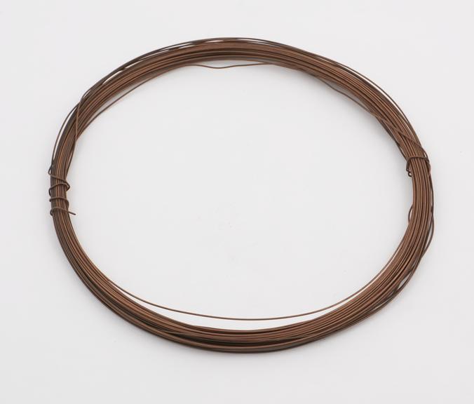 Electrolytic copper wire, produced by Cowper Coles in 1930