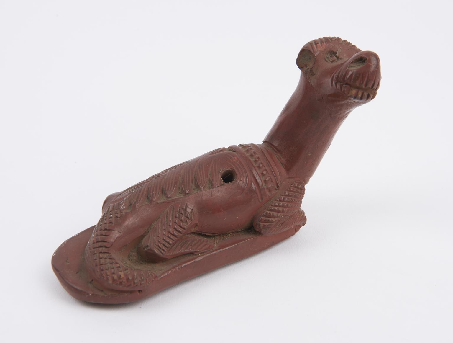 Skin Scraper Rome Red earthenware skin scraper | Science Museum Group Collection