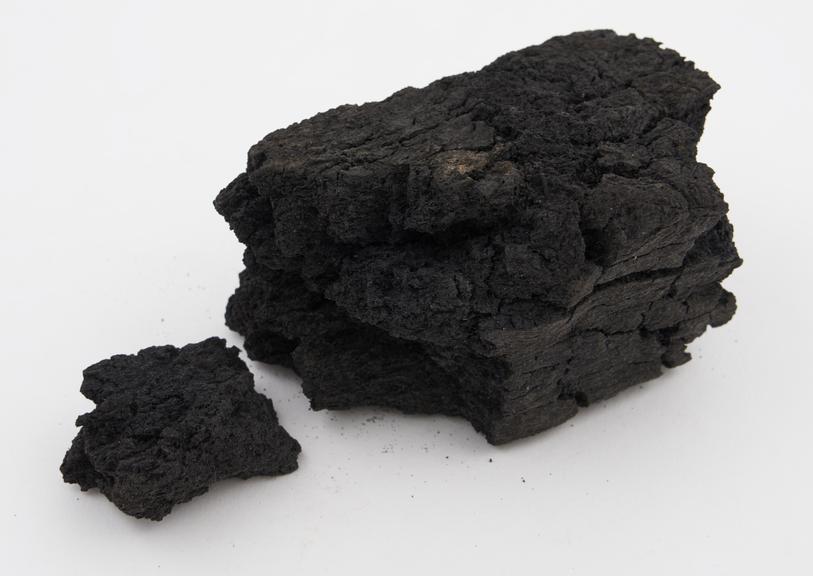 Black peat from the lowest part of deposit