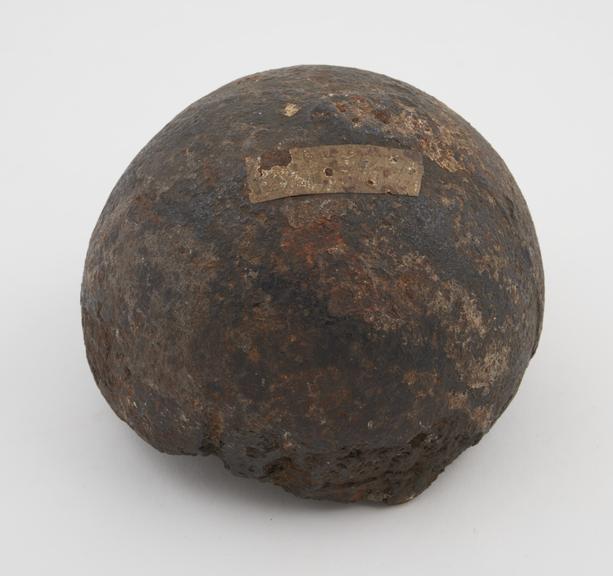 Cannon ball, containing arsenic, communicated by Mr