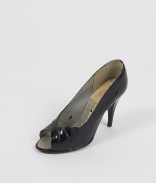 Tracey Baynam's high heel shoe