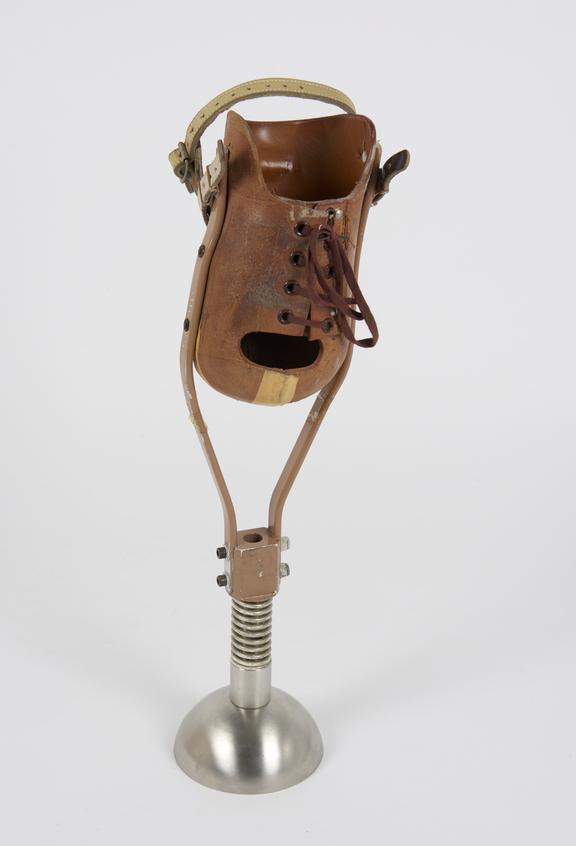 'Home' made patella-tendon-bearing type prosthesis for a below