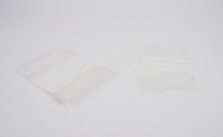 16 small plastic re-sealable specimen bags